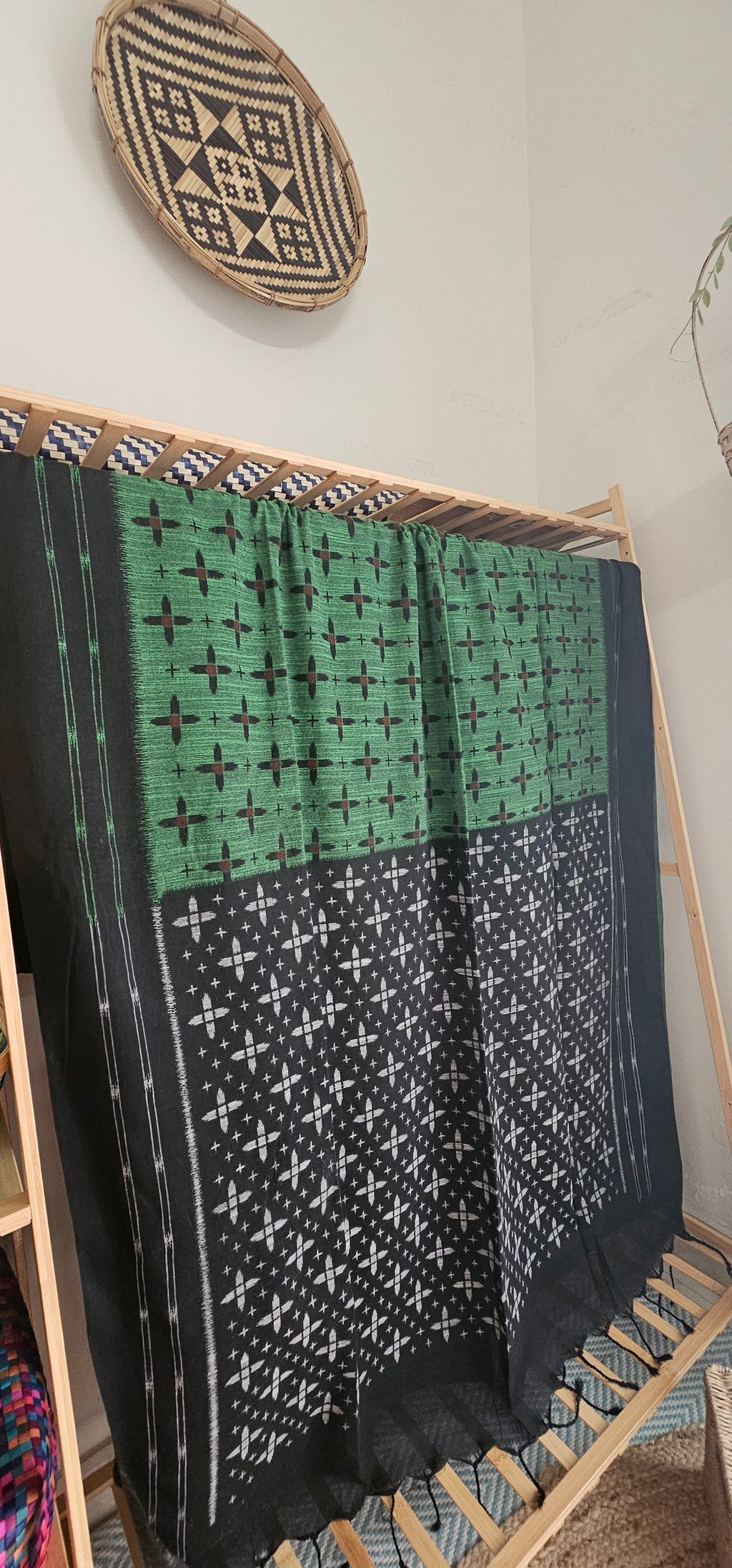 HARIT KAAL Sambalpuri-inspired Khadi Cotton Saree