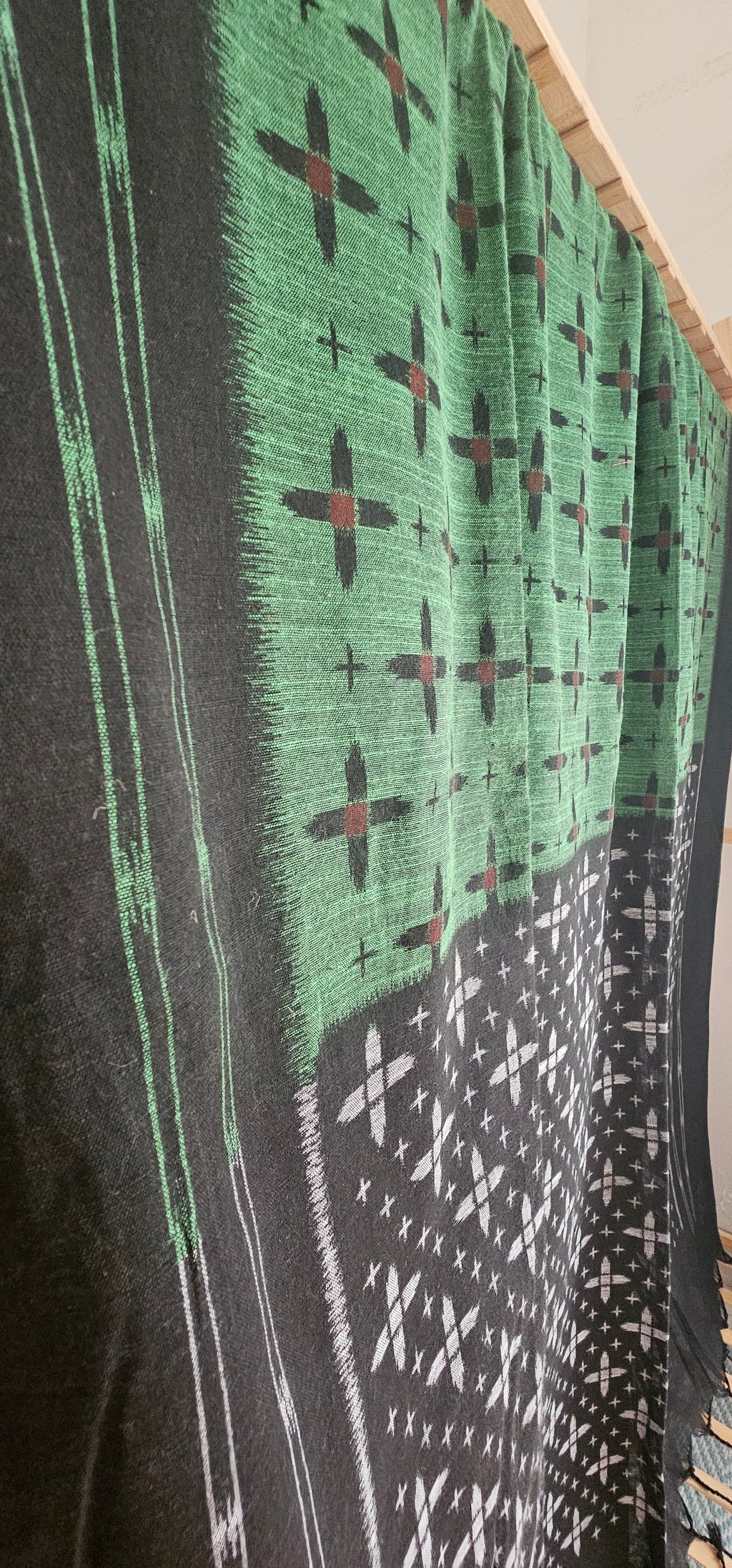 HARIT KAAL Sambalpuri-inspired Khadi Cotton Saree