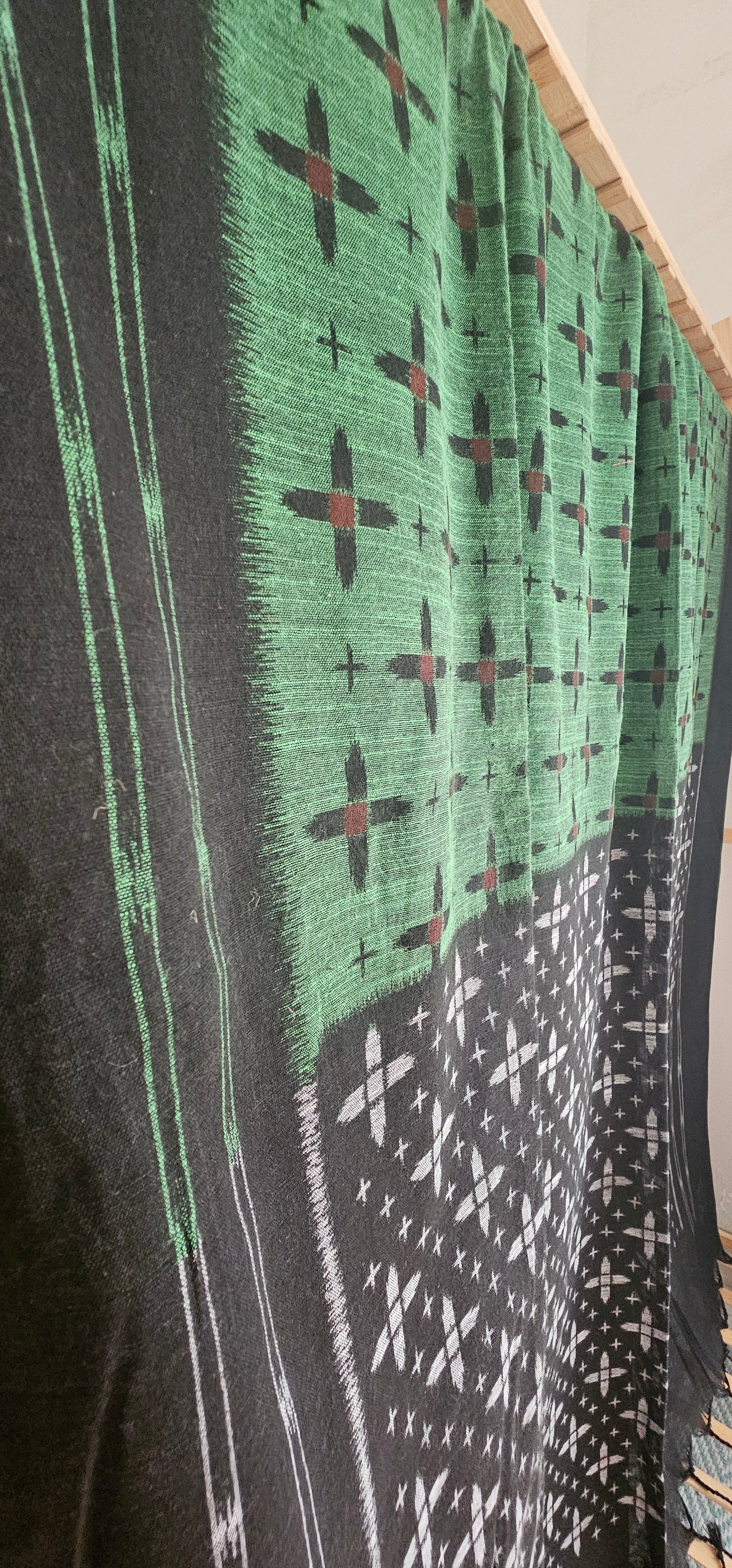 HARIT KAAL Sambalpuri-inspired Khadi Cotton Saree