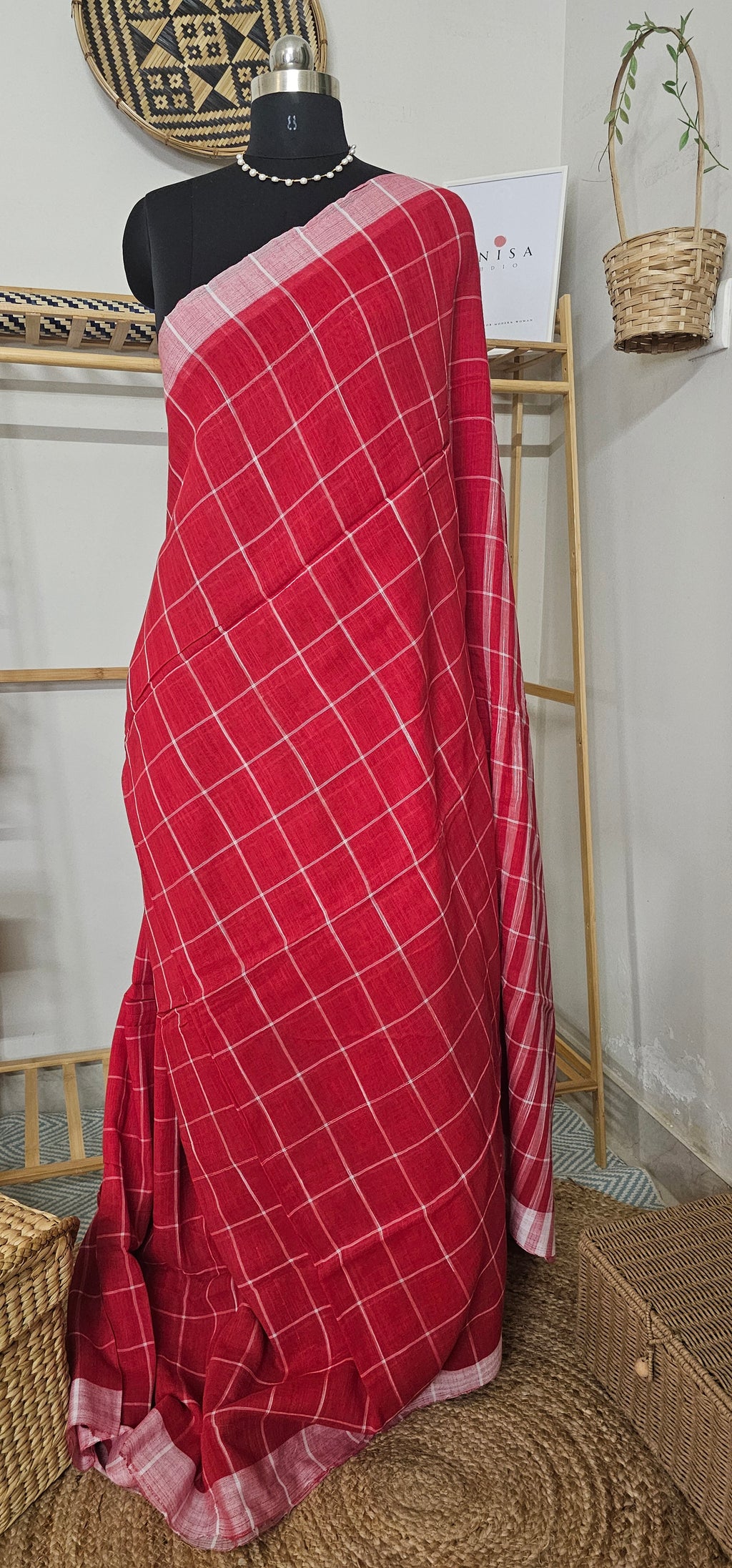 GULAABI - Handloom Khadi Cotton