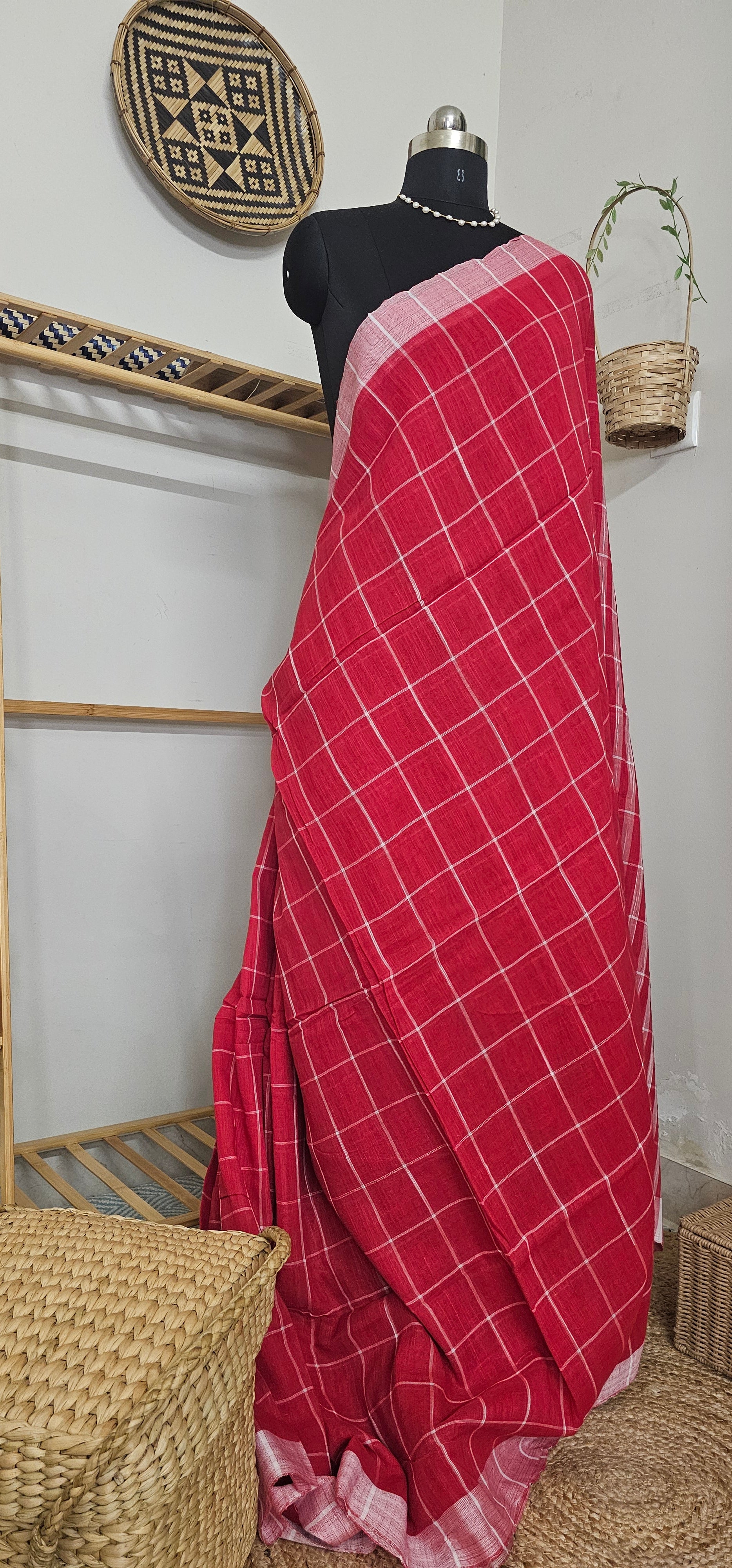 GULAABI - Handloom Khadi Cotton