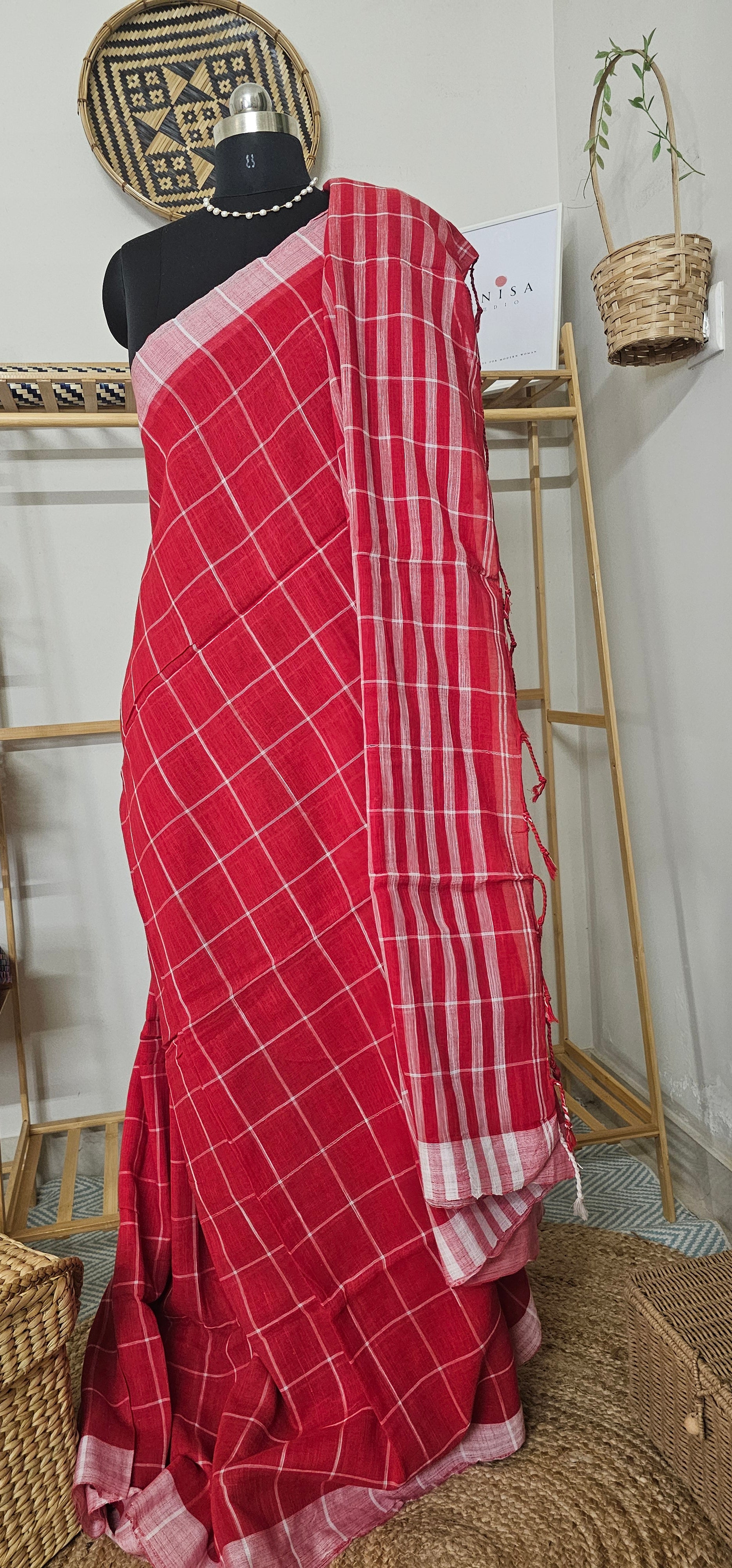 GULAABI - Handloom Khadi Cotton