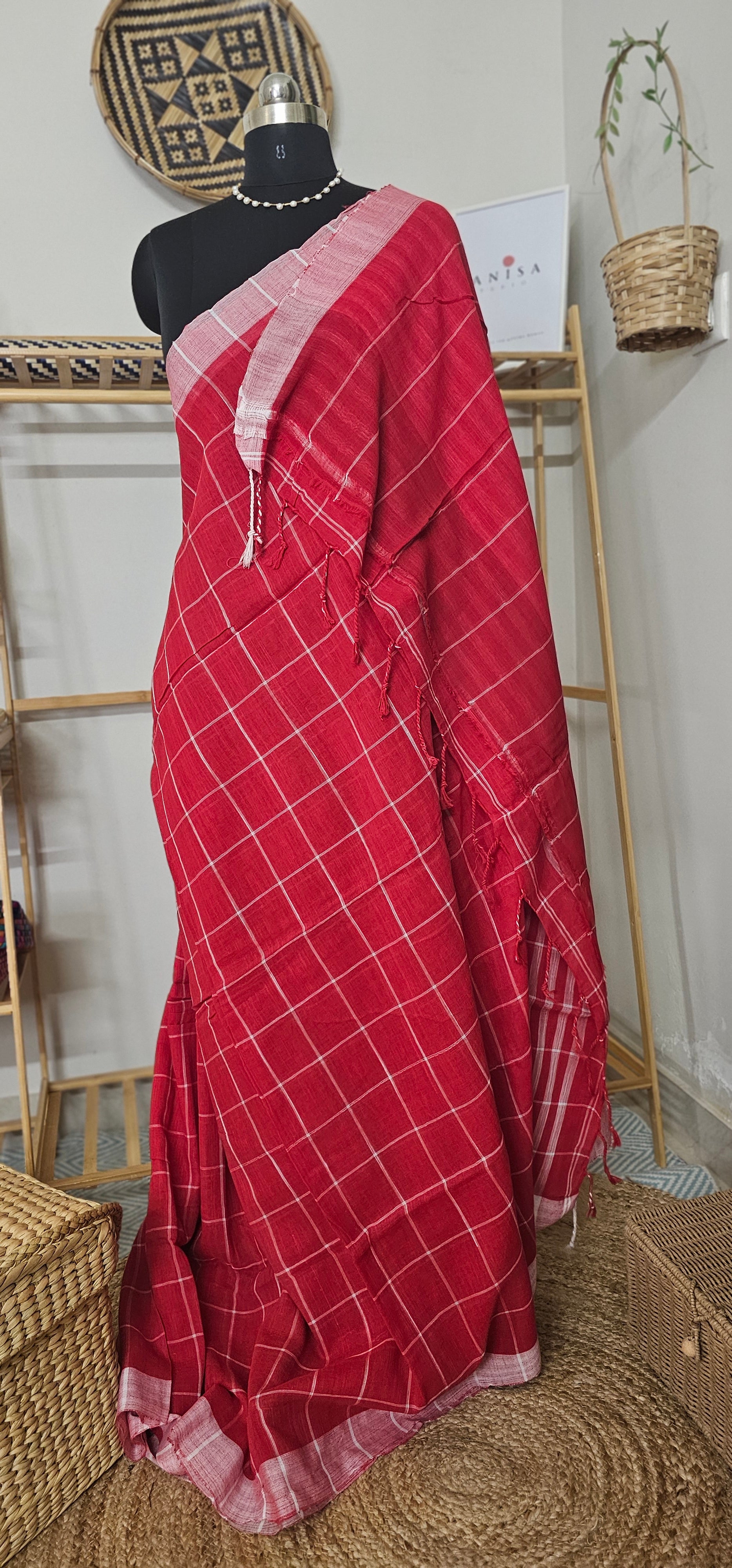 GULAABI - Handloom Khadi Cotton