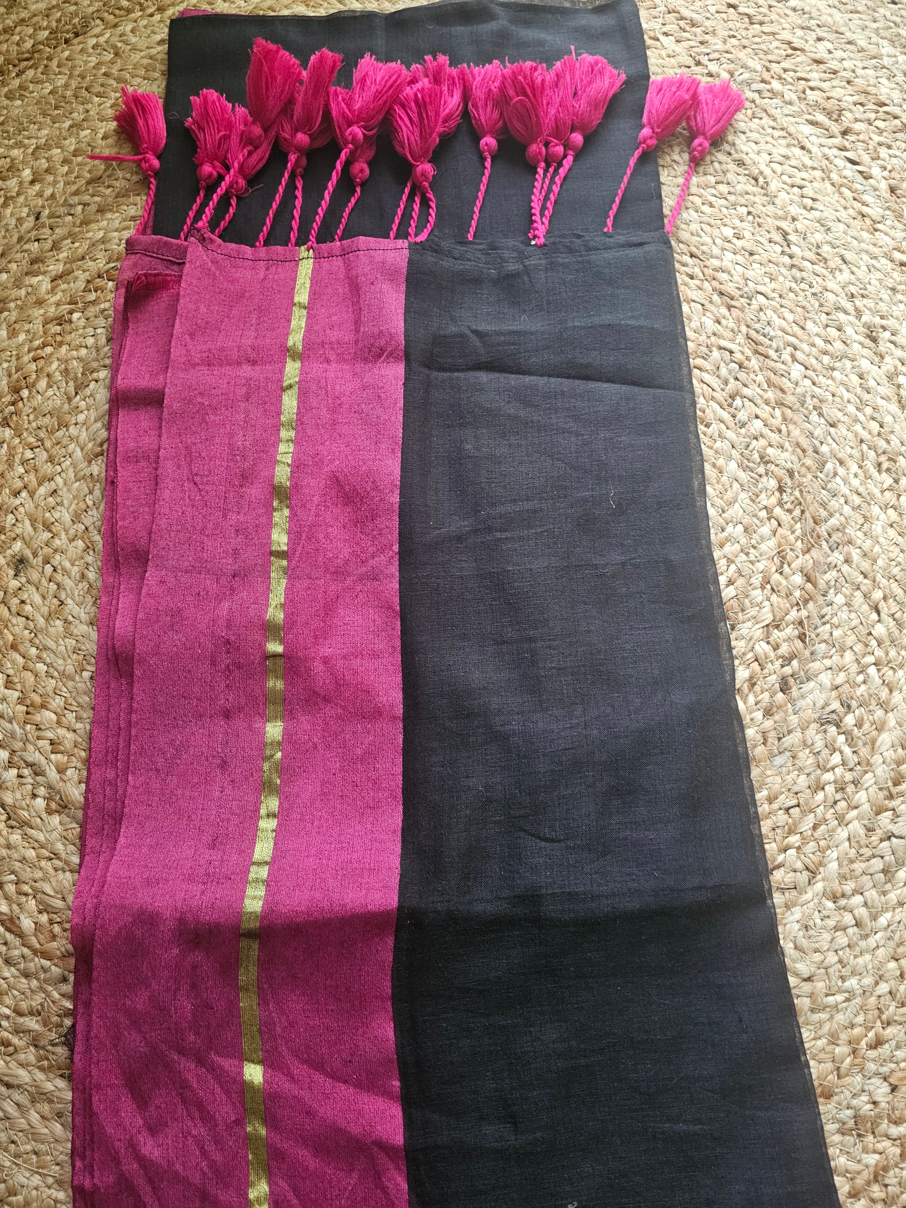 RITIKAA - Traditional Mul Mul Cotton Saree