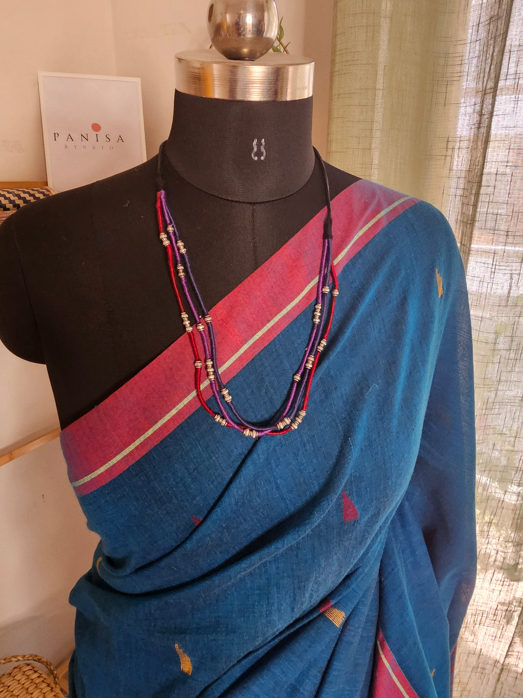 NEELIKA VAARNA - Timeless Begumpuri handloom woven Saree