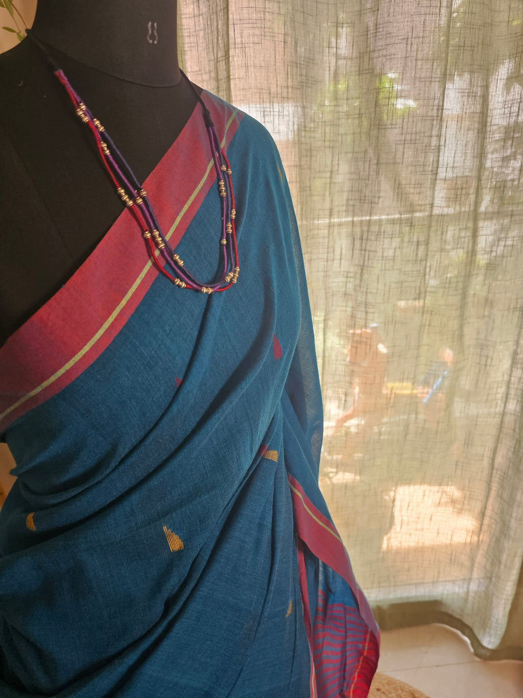 NEELIKA VAARNA - Timeless Begumpuri handloom woven Saree