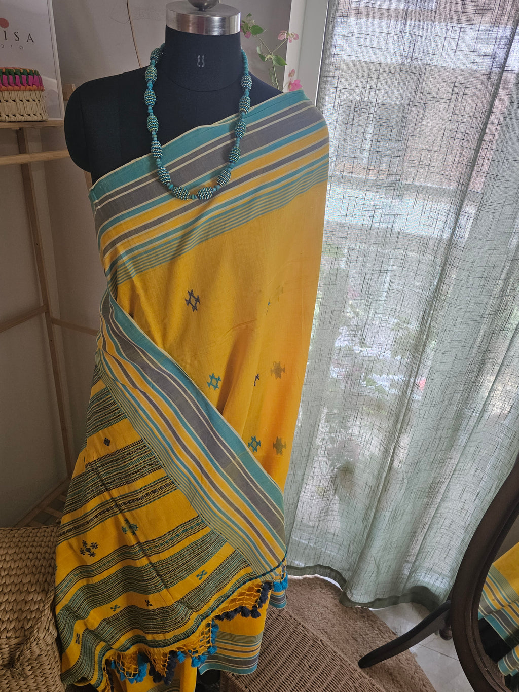 KANAK TAARA - Bhujodi Style Bengal Handloom