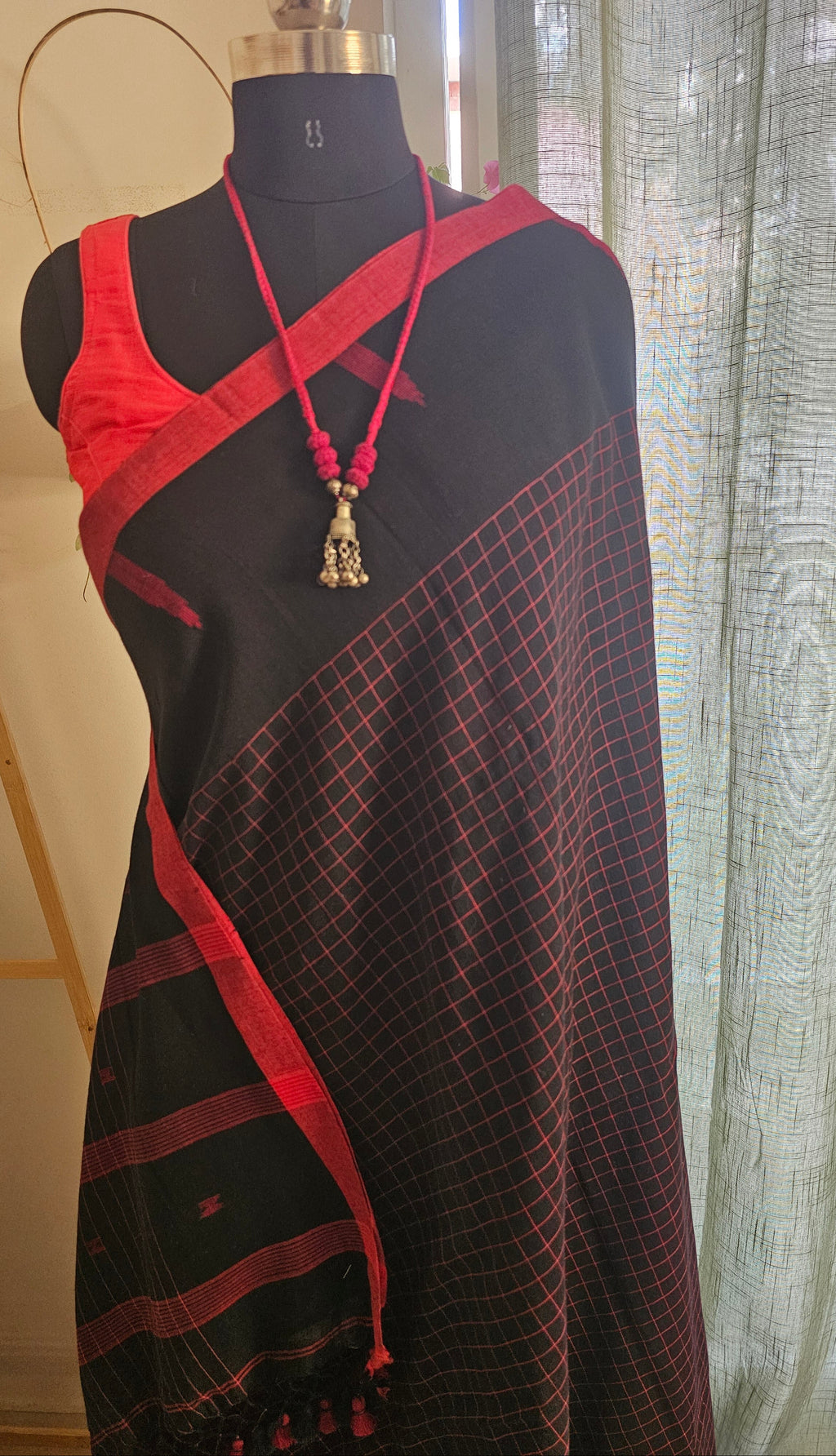 RATI REKHAA - Soft Handloom Khadi Cotton saree