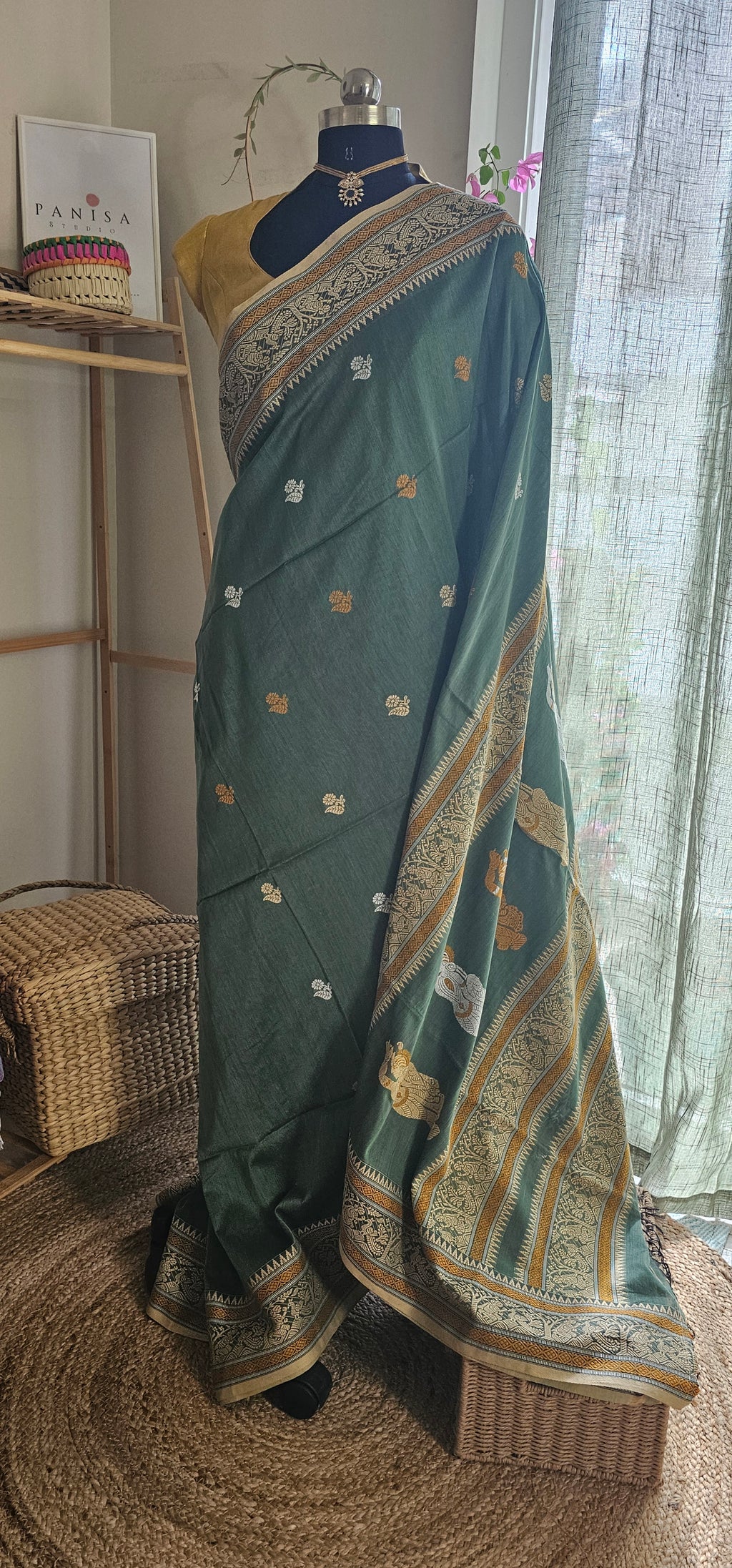 AAROHI – Timeless Grace in Khadi Silk Cotton
