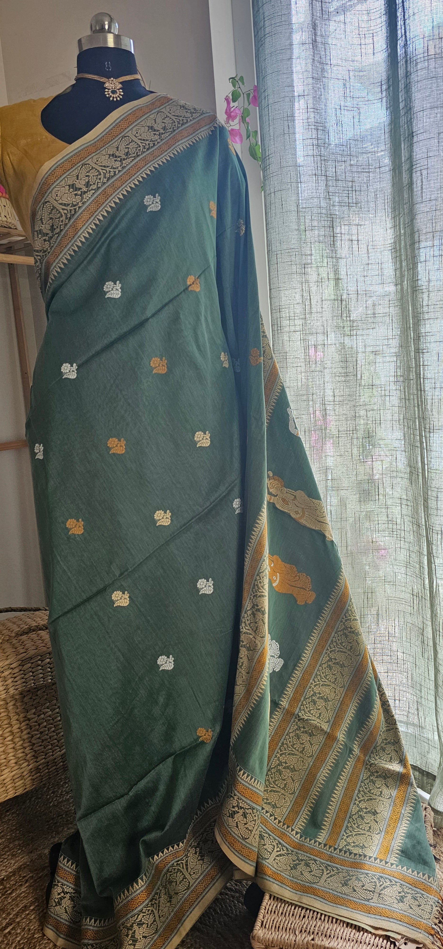 AAROHI – Timeless Grace in Khadi Silk Cotton