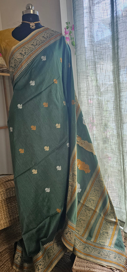 AAROHI – Timeless Grace in Khadi Silk Cotton