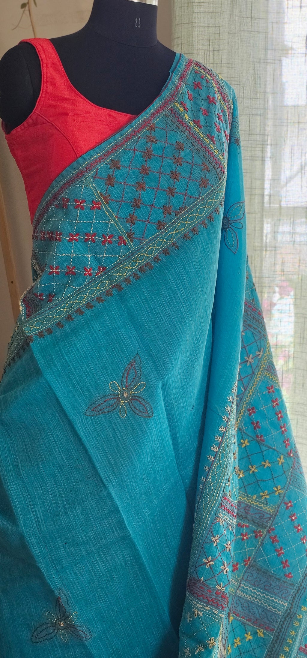 AARIKA – Teal Blue - The Lambani Artisan Edit