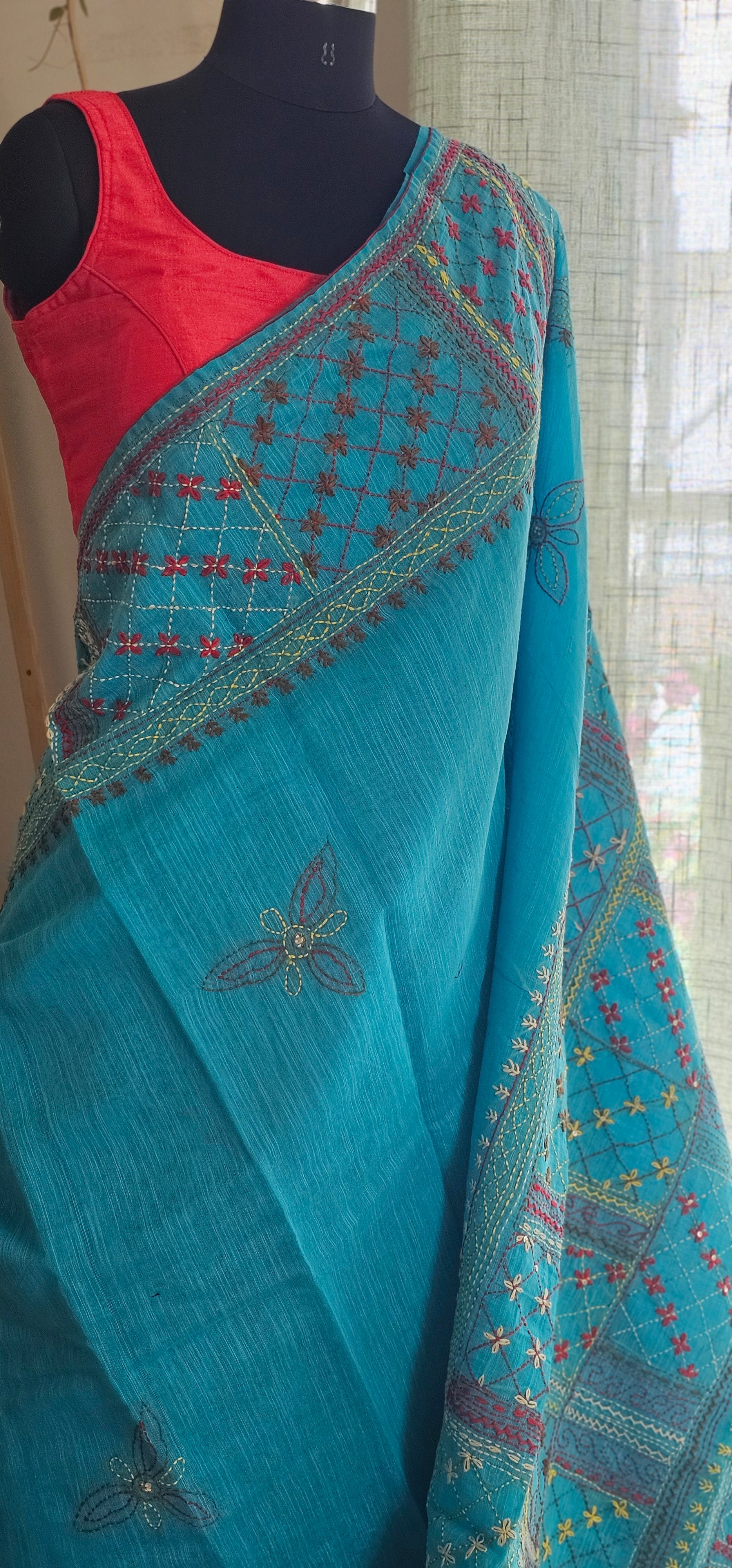 AARIKA – Teal Blue - The Lambani Artisan Edit