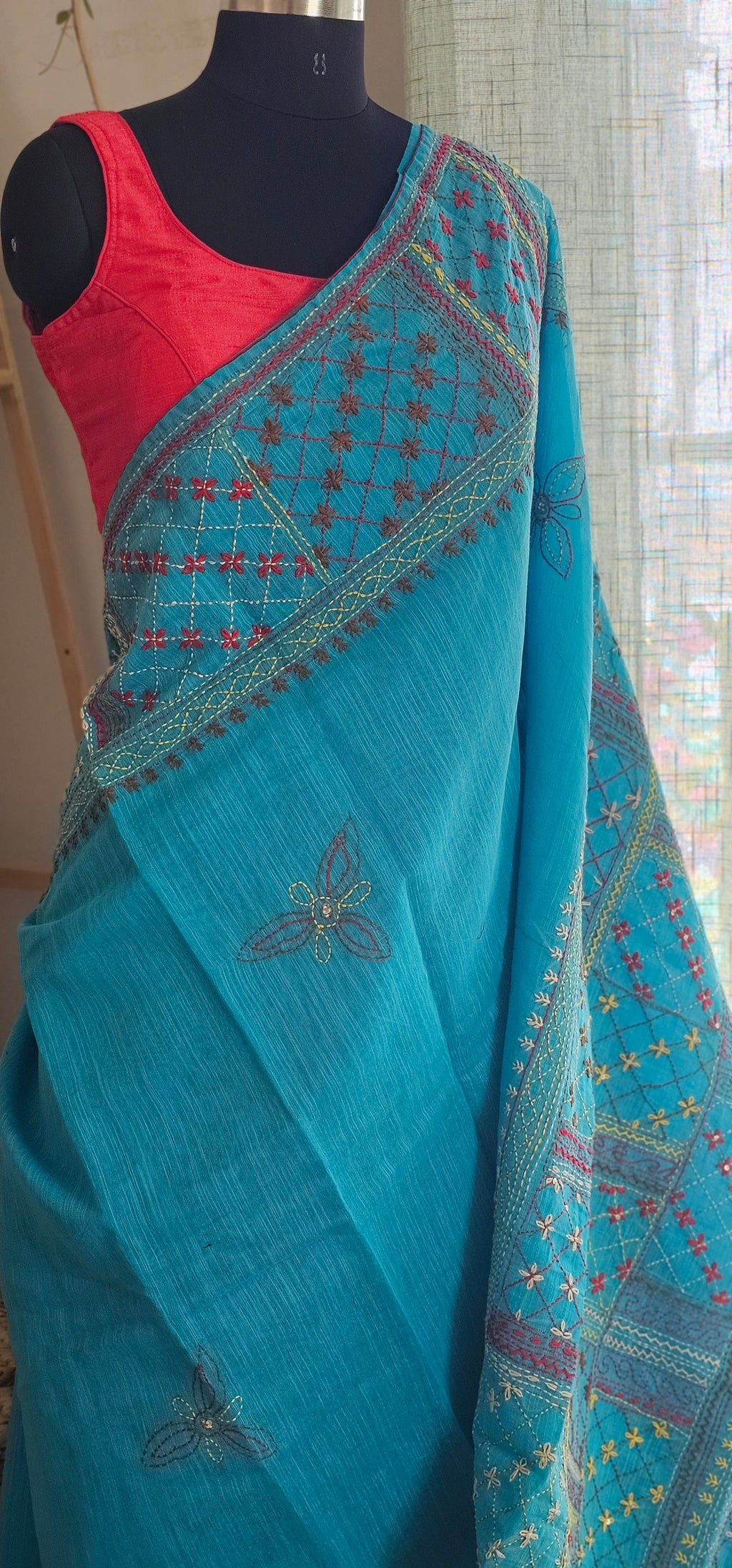 AARIKA – Teal Blue - The Lambani Artisan Edit
