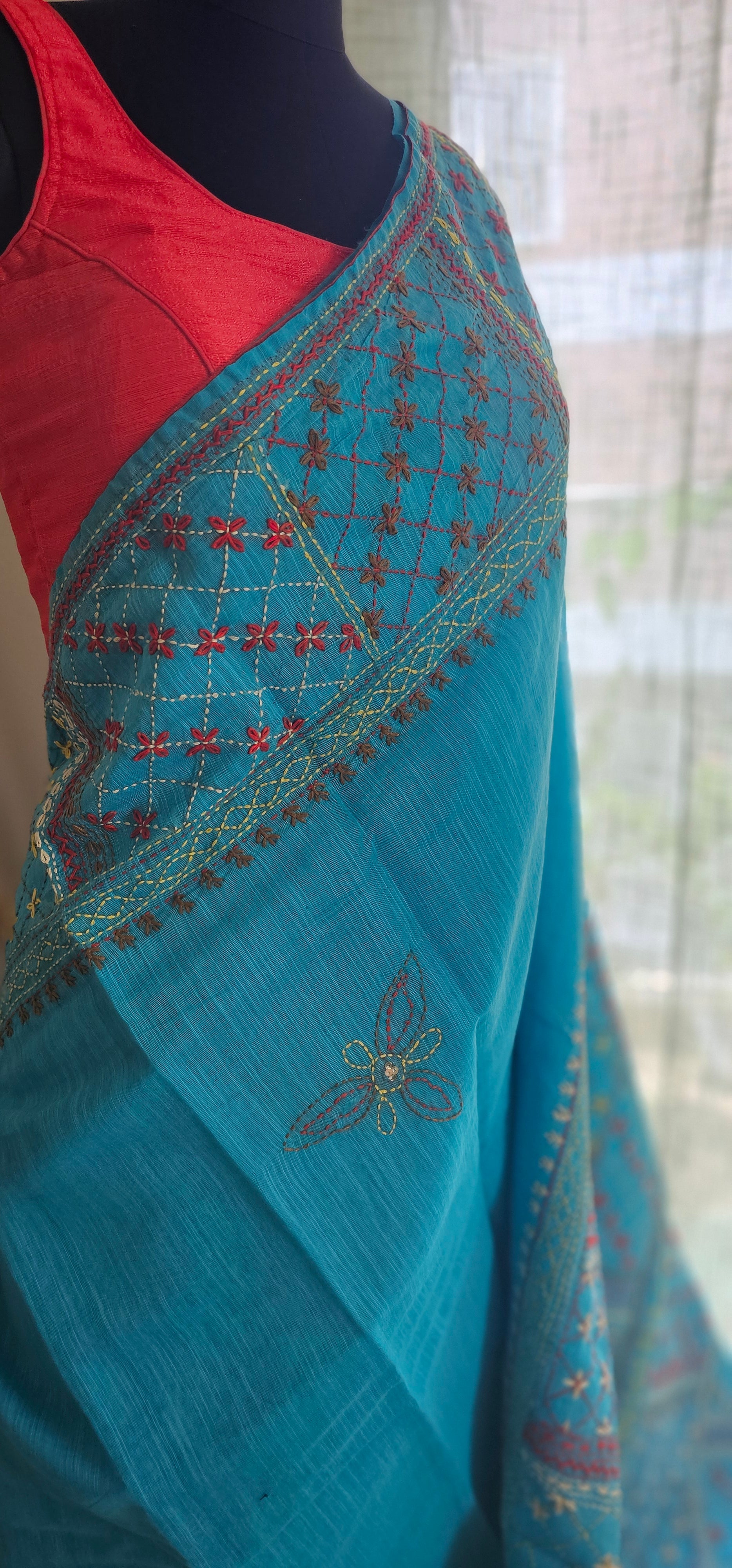 AARIKA – Teal Blue - The Lambani Artisan Edit