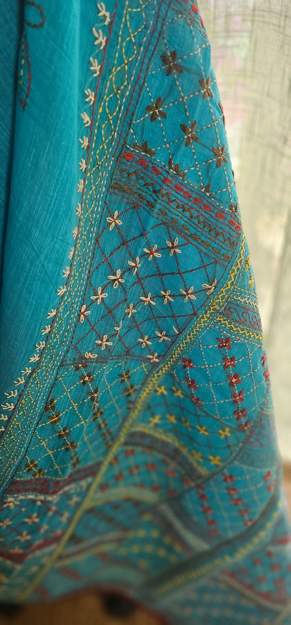 AARIKA – Teal Blue - The Lambani Artisan Edit