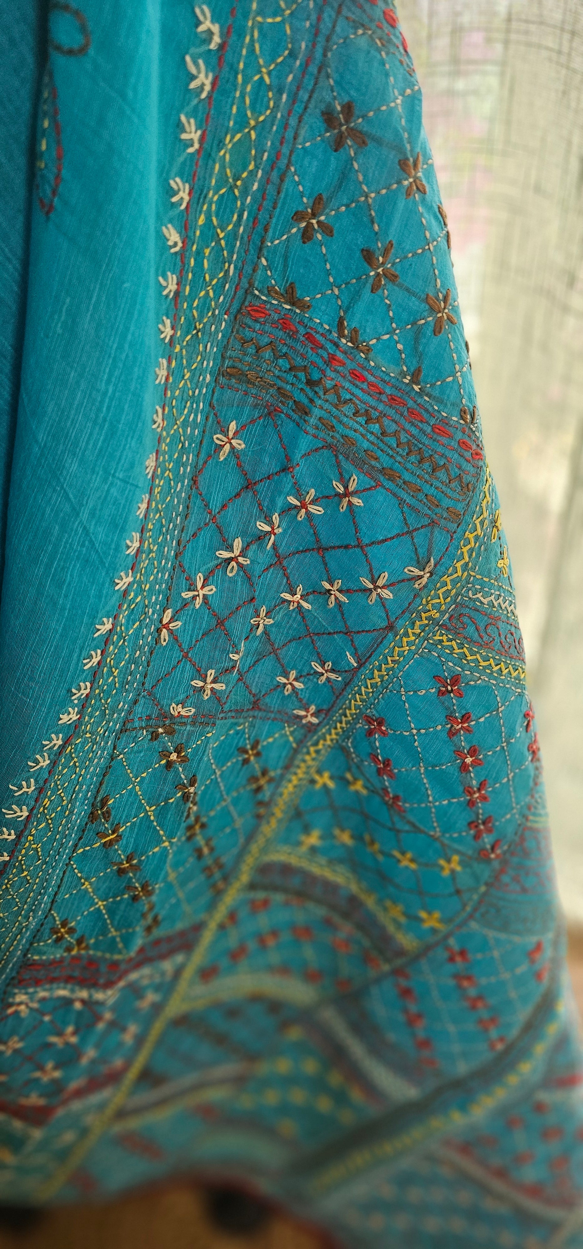 AARIKA – Teal Blue - The Lambani Artisan Edit