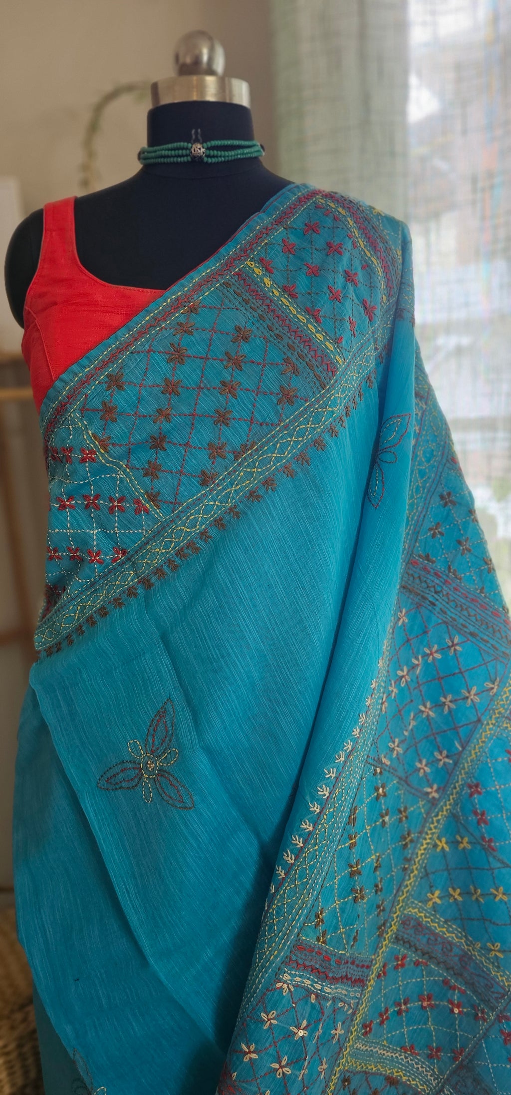 AARIKA – Teal Blue - The Lambani Artisan Edit