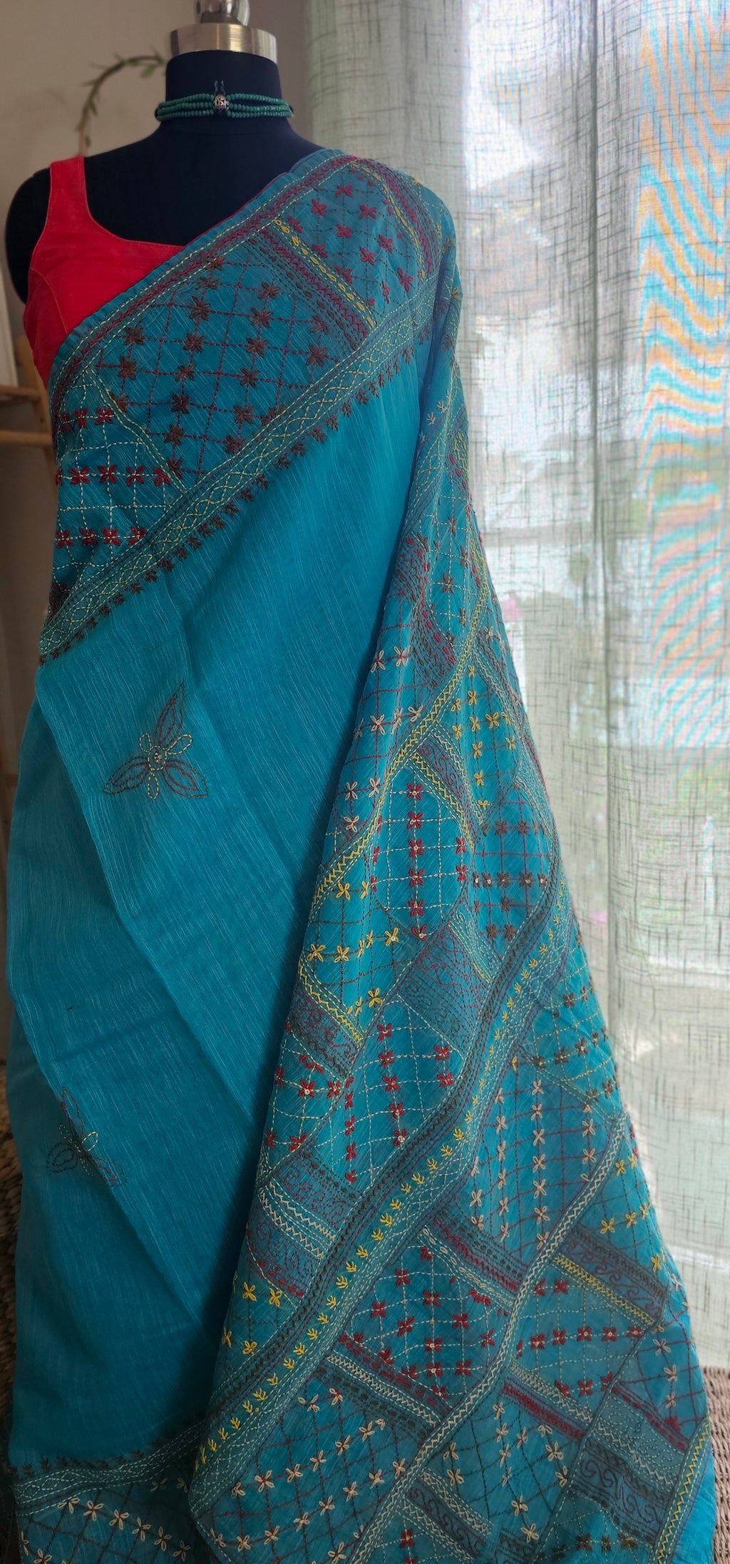 AARIKA – Teal Blue - The Lambani Artisan Edit