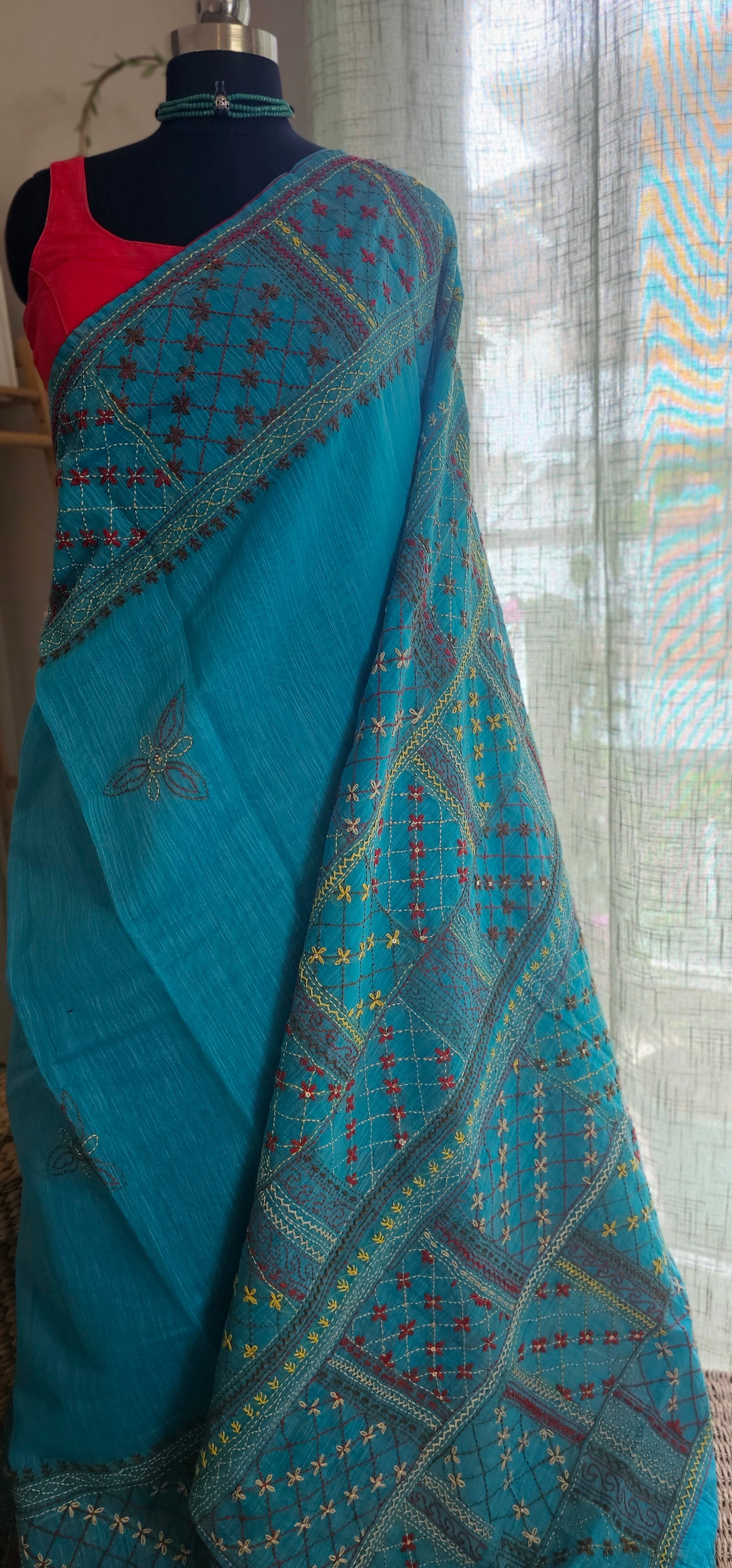 AARIKA – Teal Blue - The Lambani Artisan Edit
