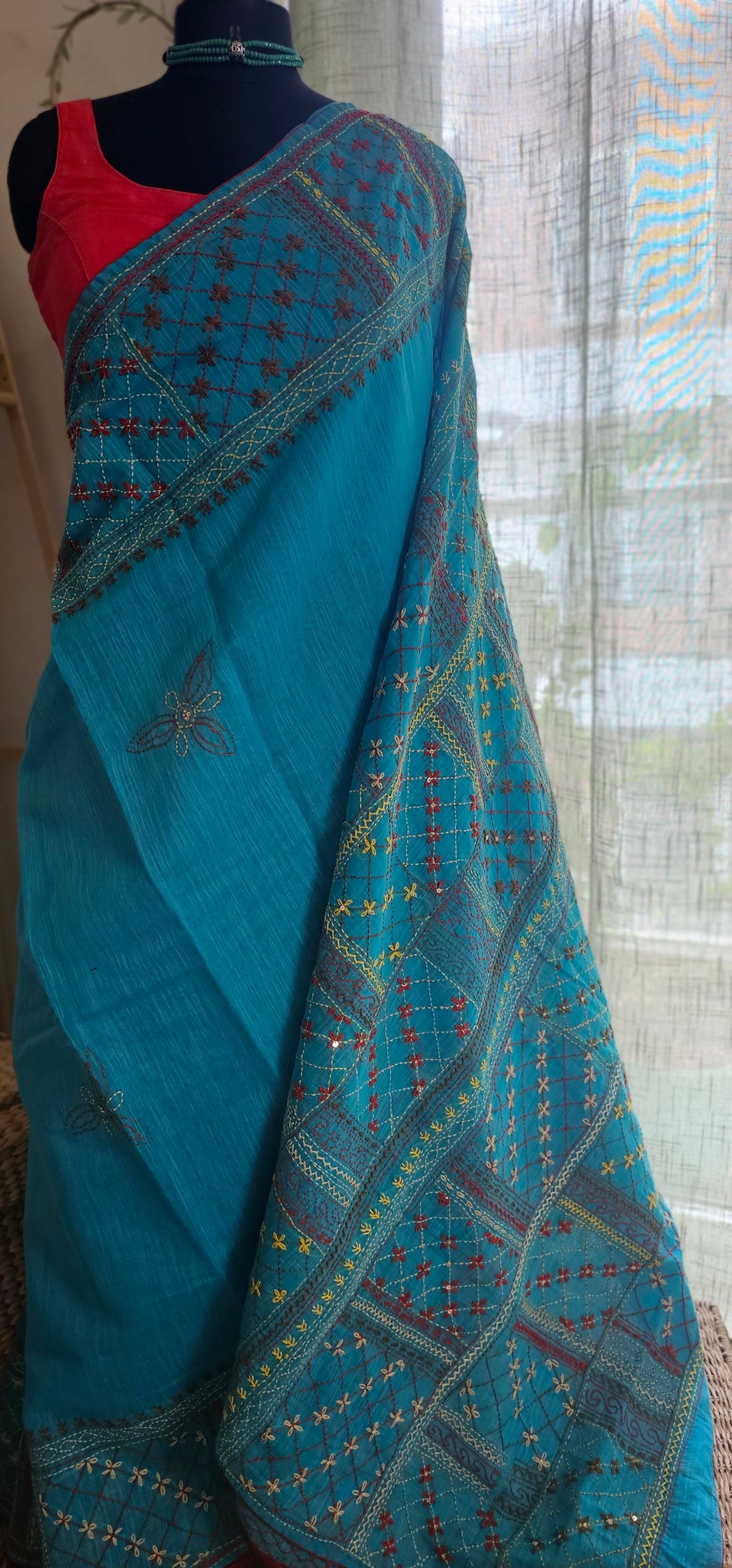 AARIKA – Teal Blue - The Lambani Artisan Edit