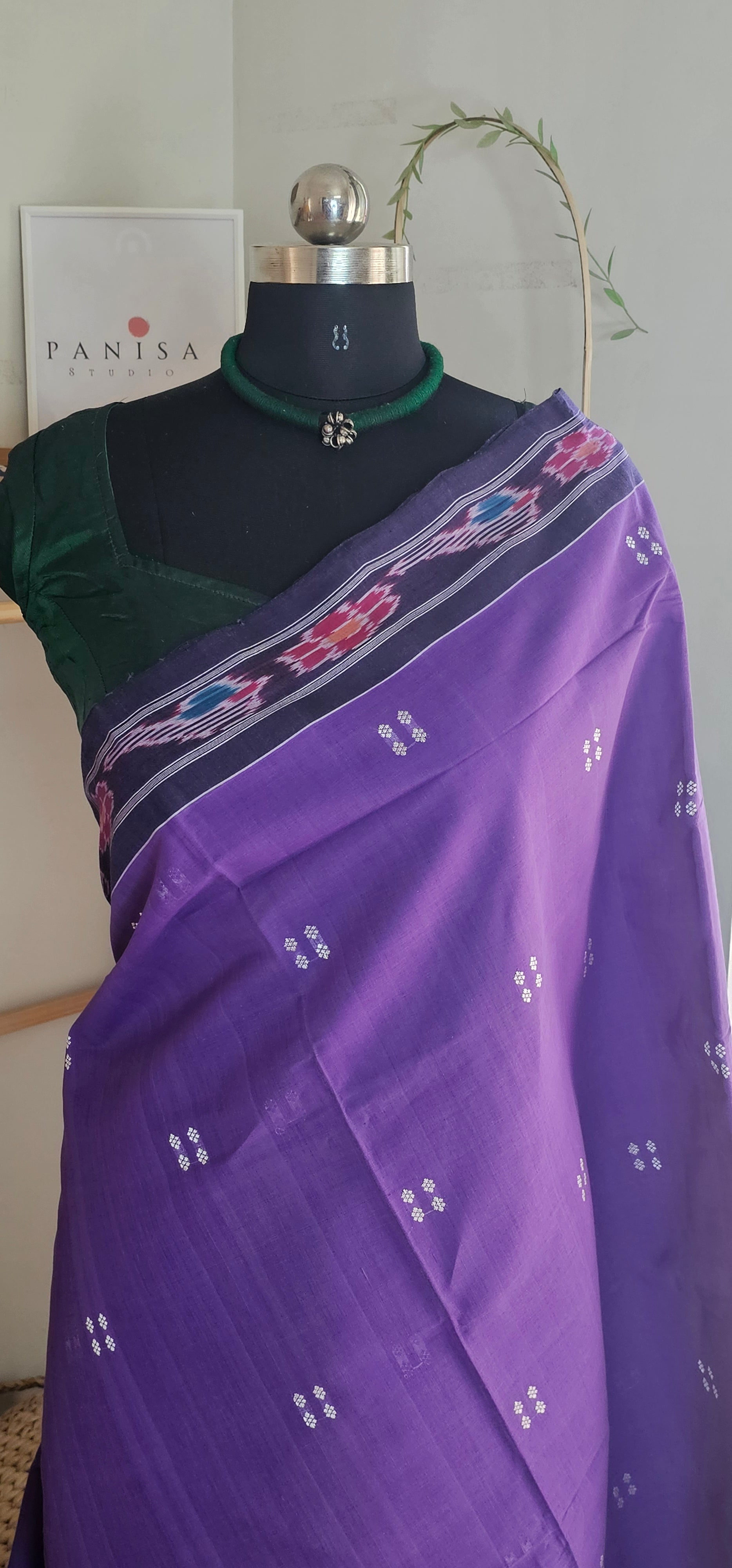KADAMBARI - Authentic Odisha Pittala Cotton Saree