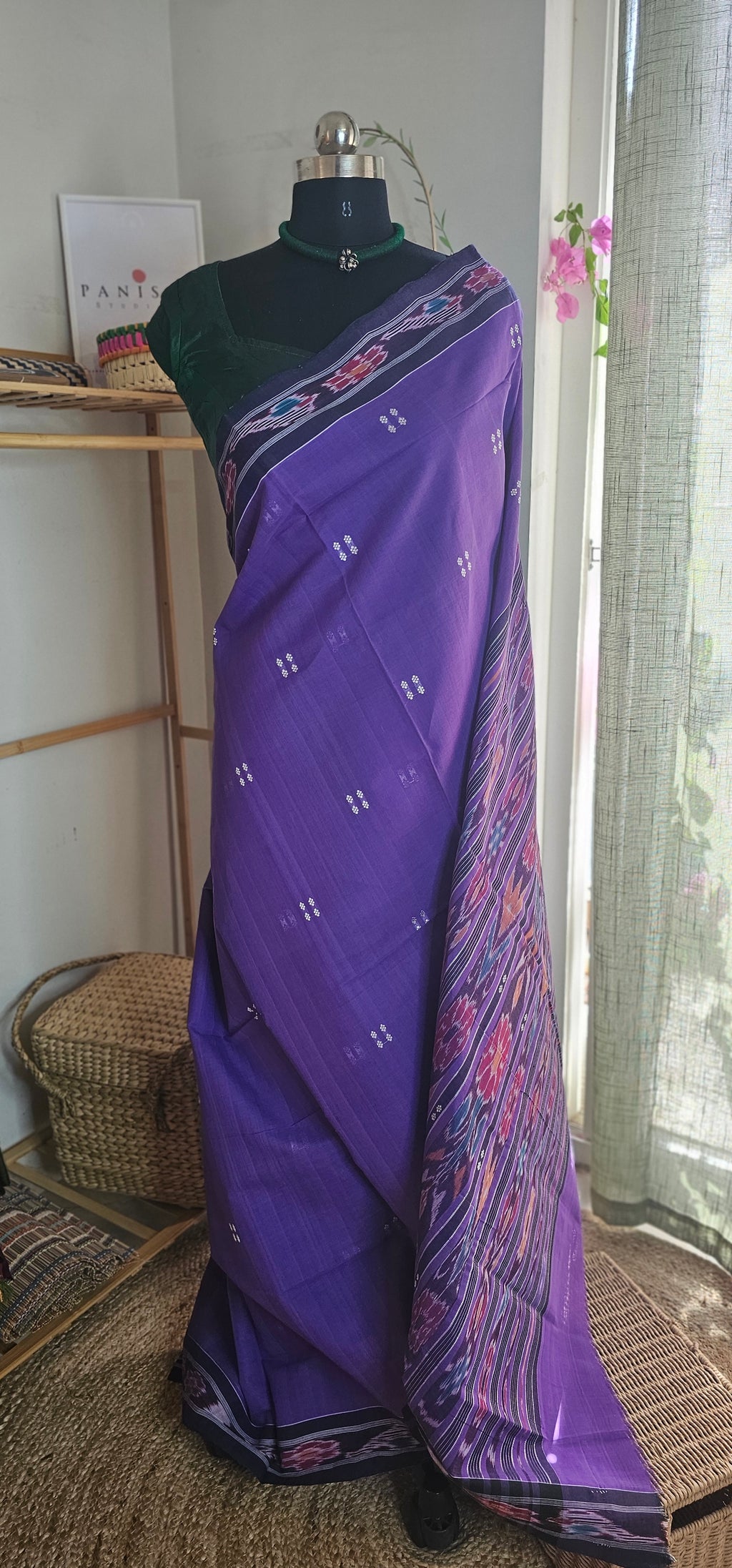 KADAMBARI - Authentic Odisha Pittala Cotton Saree