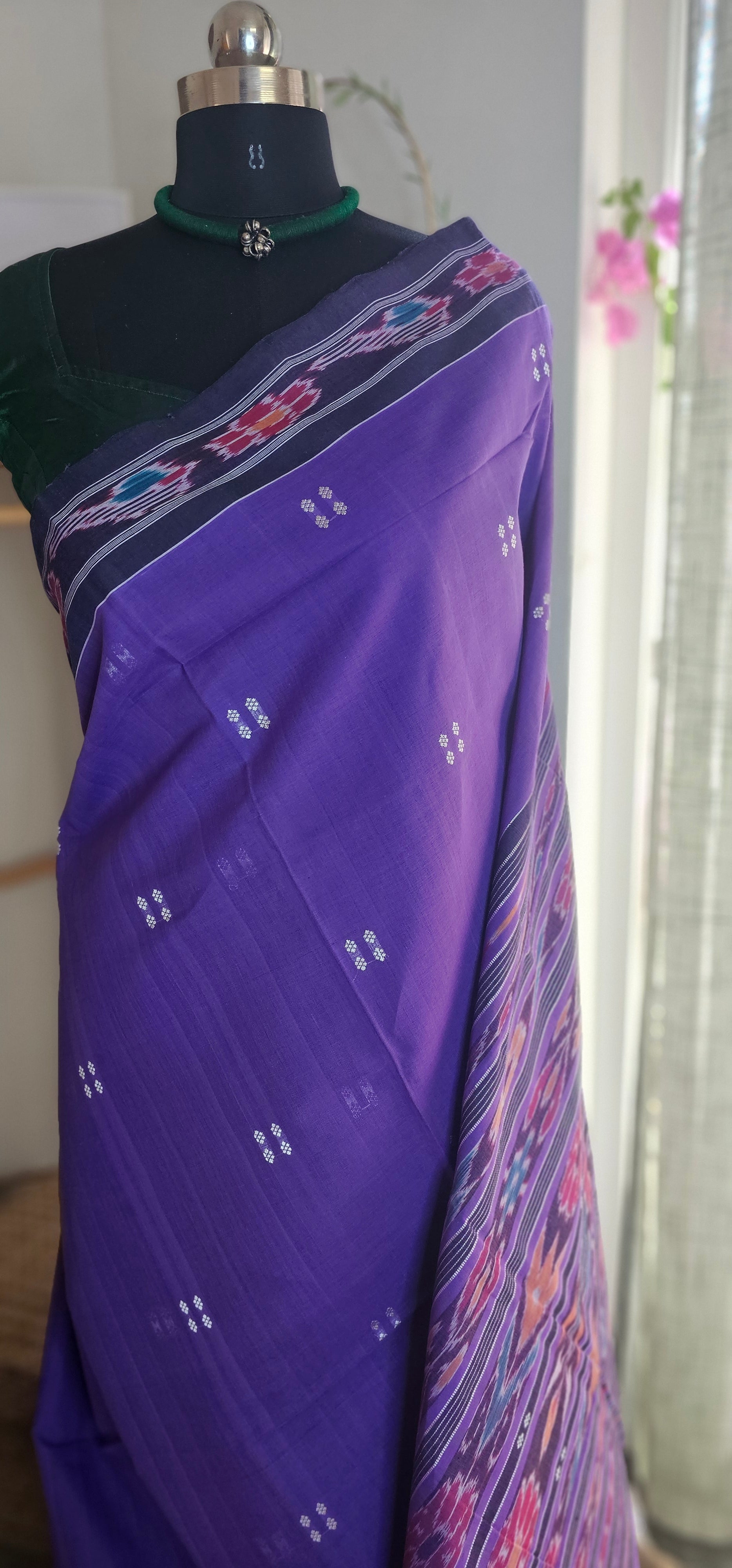 KADAMBARI - Authentic Odisha Pittala Cotton Saree