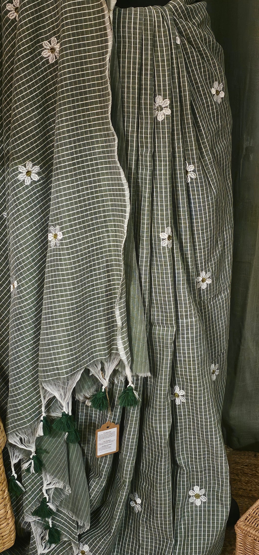 HARI PHOOL SAHELI -  Earthy green — grounded, subtle & refreshing