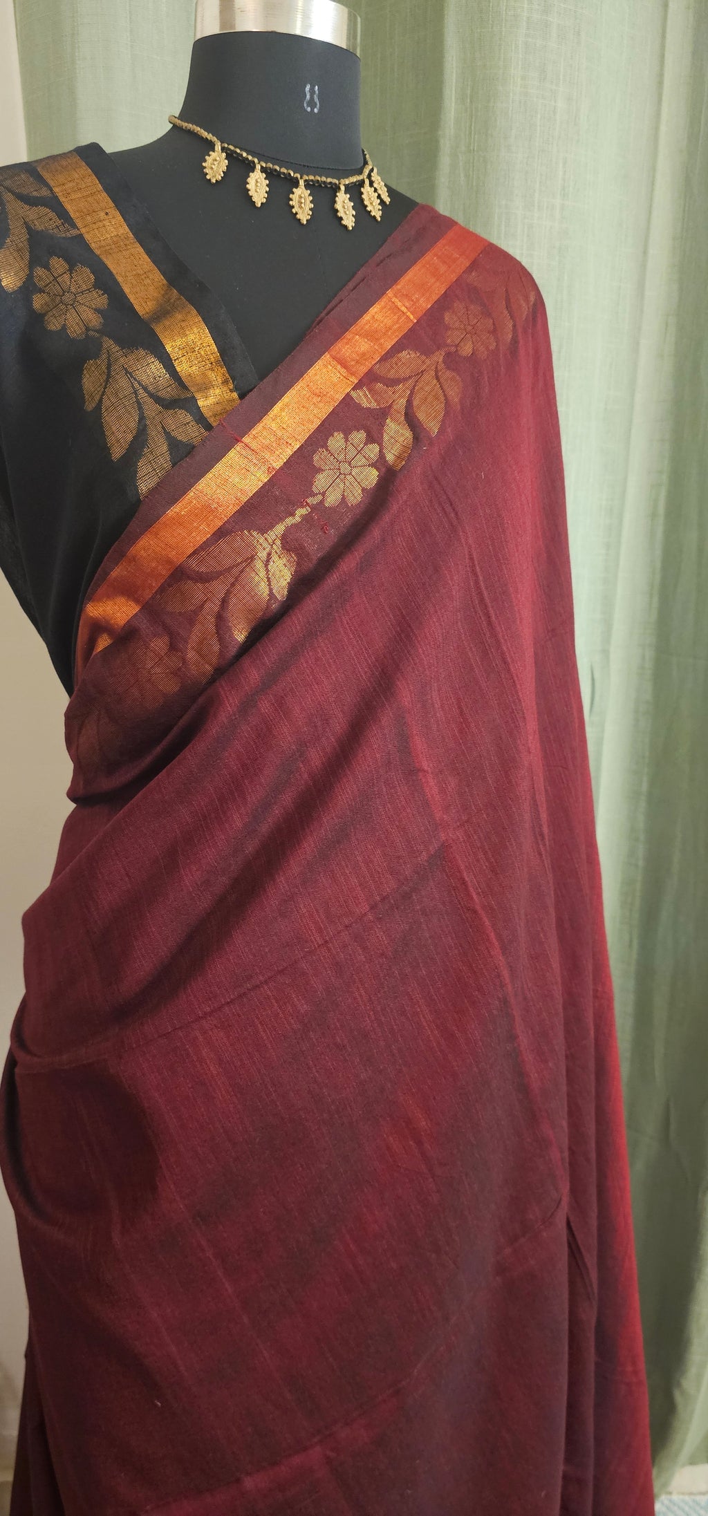 VANYA | from the VARNAJA Edit — Handloom Khadi Cotton Silk Saree
