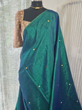 NEELAARIKA | Handloom Khadi Tissue Saree