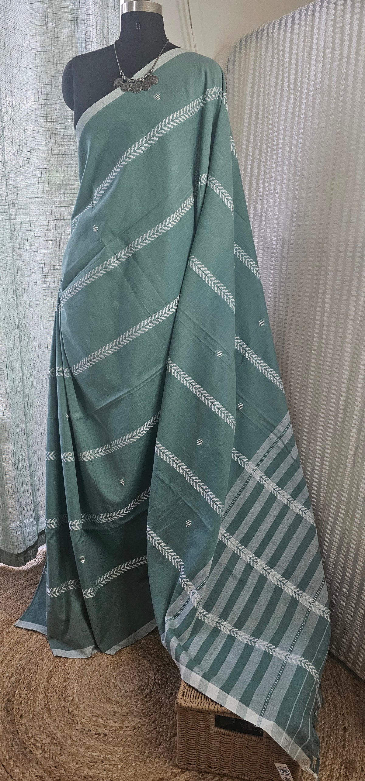 SAGA | Bengal Handloom Cotton saree