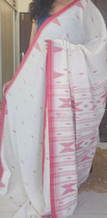 Neerja | Bengal Handloom Needle Jamdani Cotton Saree