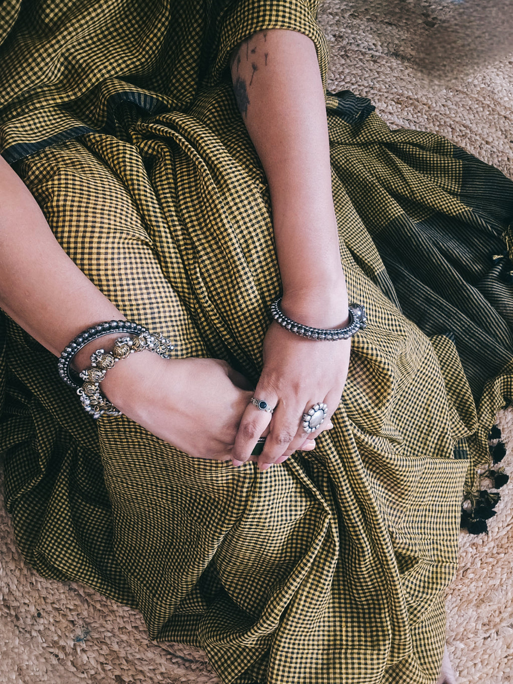 KANIKA LEKHA— Mul Mul Cotton Saree