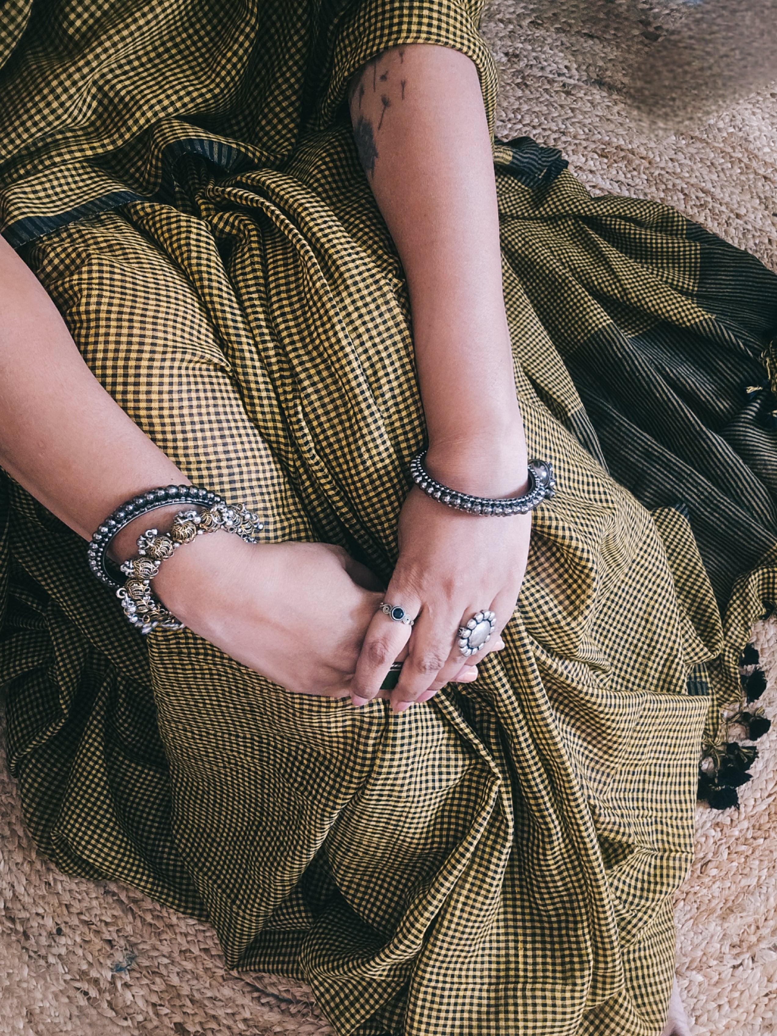 KANIKA LEKHA— Mul Mul Cotton Saree